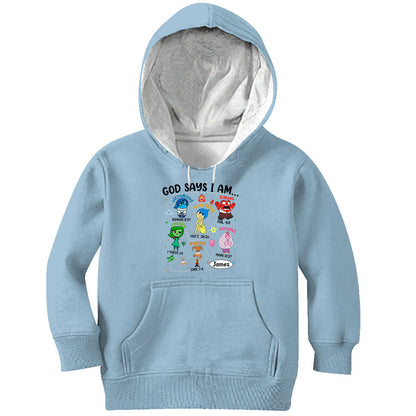 God Says I Am - Personalized T-shirt And Hoodie