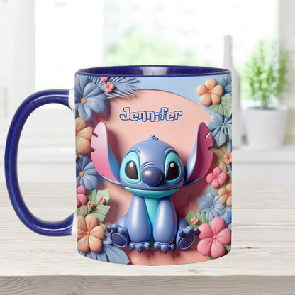 Ohana Means Family - Personalized Ohana Accent Mug