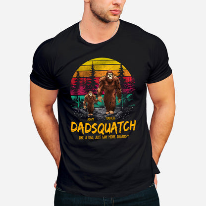 Papasquatch - Personalized Father T-shirt And Hoodie