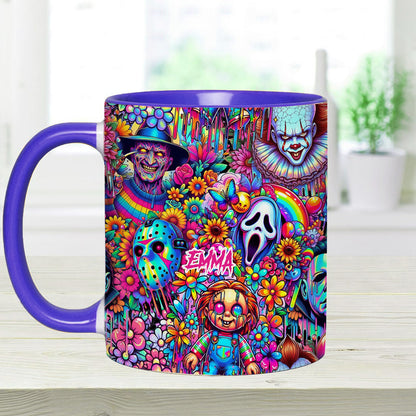 Colorful Horror - Personalized Accent Mug