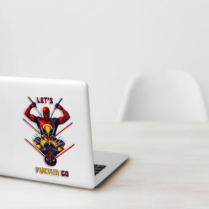 Let's Fucking Go - The Psychopath Decal Die Cut