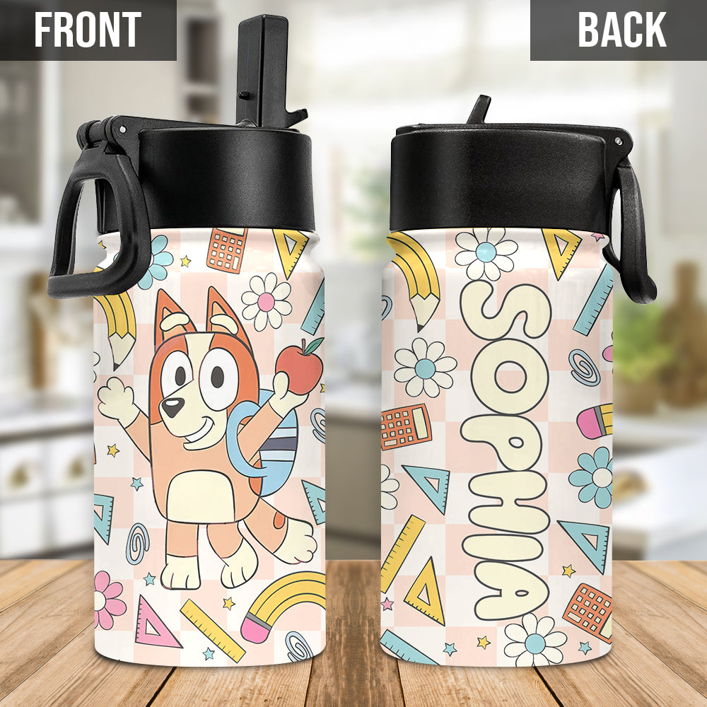 Ready To Crush School - Personalized Kids Water Bottle
