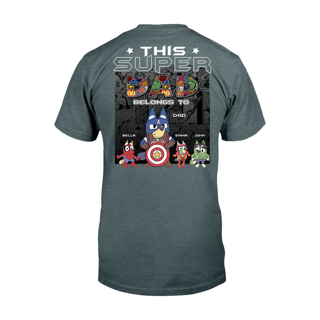 Super Dad - Personalized Father T-shirt and Hoodie