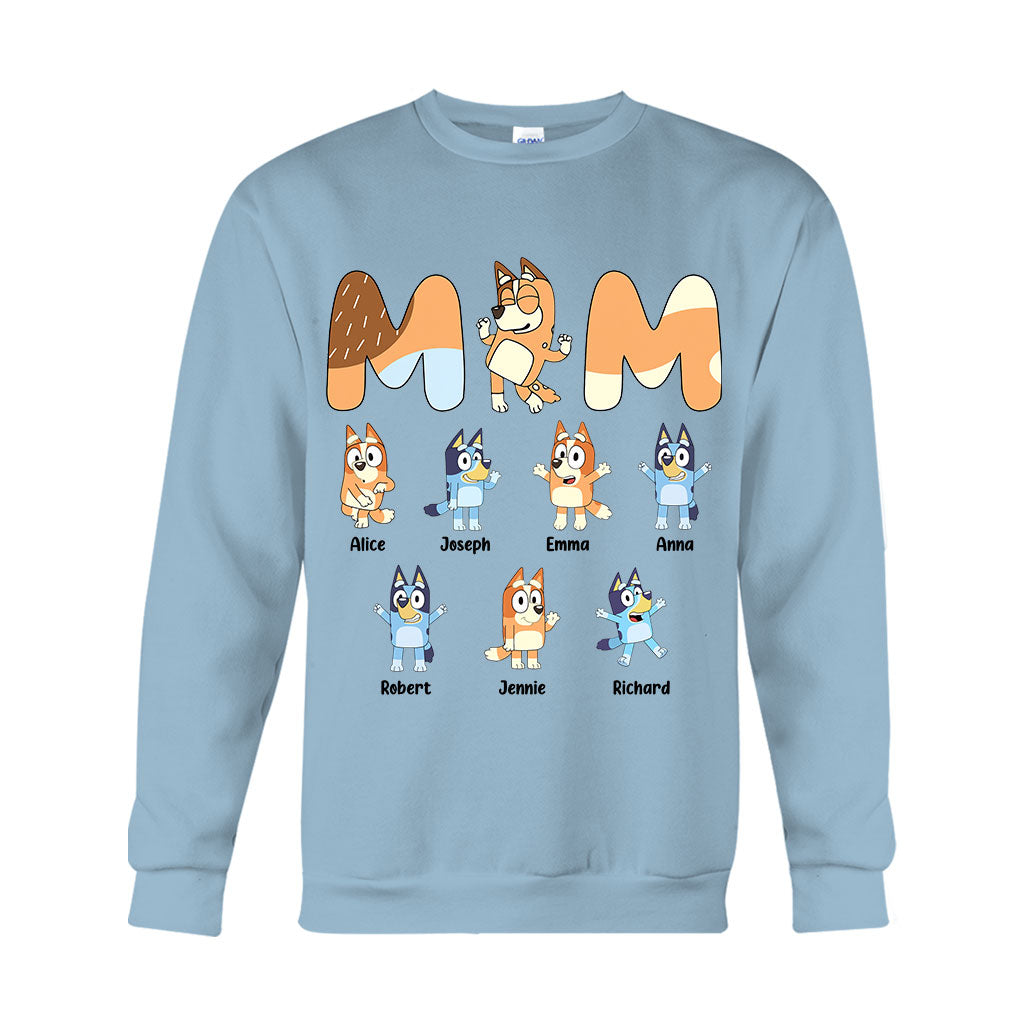 Mom And Dad - Personalized Mother T-shirt And Hoodie