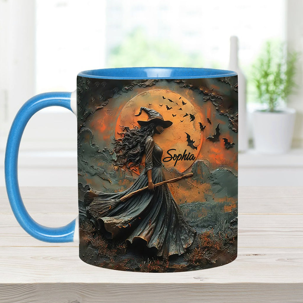 Beautiful Witch - Personalized Witch Accent Mug
