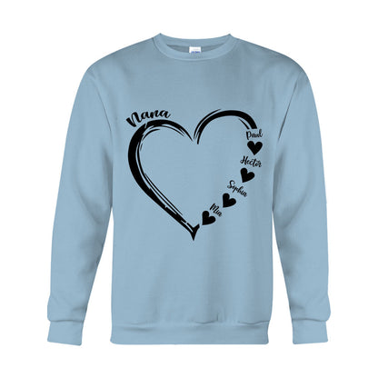 Mom Love You - Personalized Mother T-shirt And Hoodie