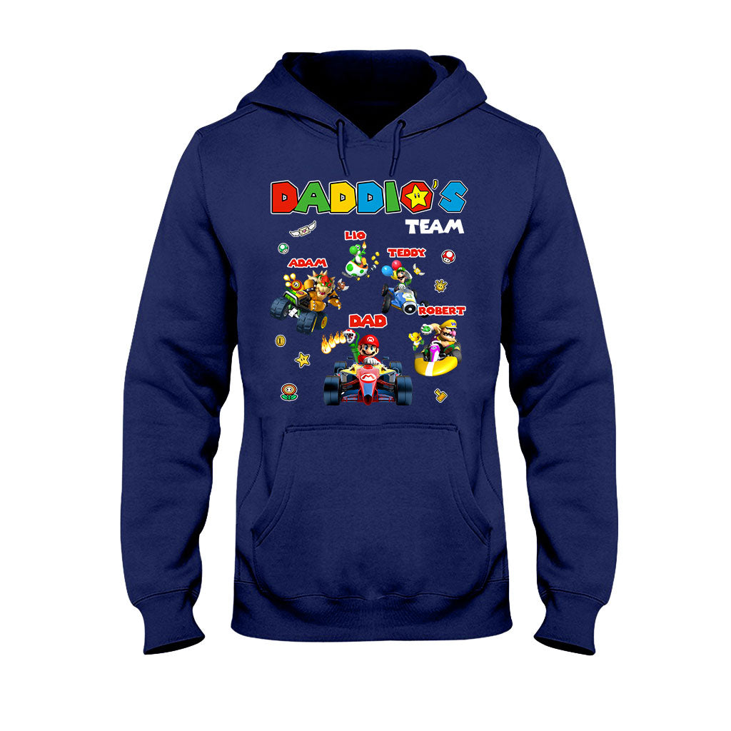 Best Daddio Mario Ever Any Title - Personalized Super Plumber T-shirt And Hoodie