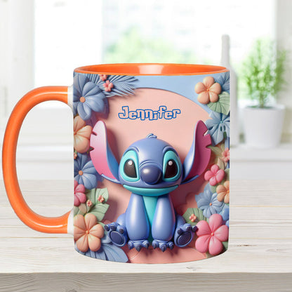 Ohana Means Family - Personalized Ohana Accent Mug