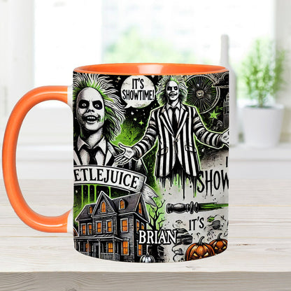 It's Show Time - Personalized Accent Mug