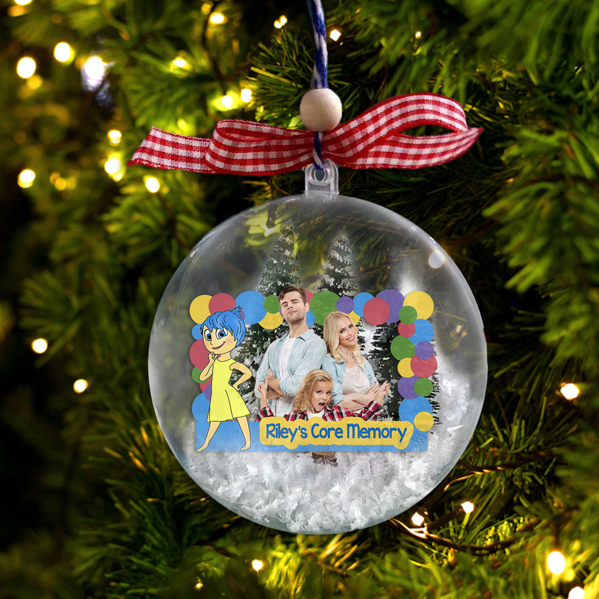 Our Core Memory - Personalized Snow Globe Ornament