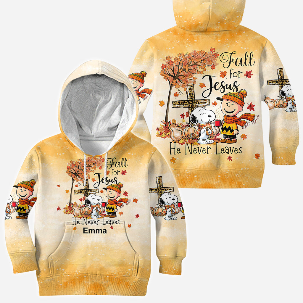 Fall For Jesus - Personalized All Over Shirt
