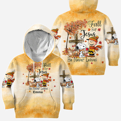 Fall For Jesus - Personalized All Over Shirt