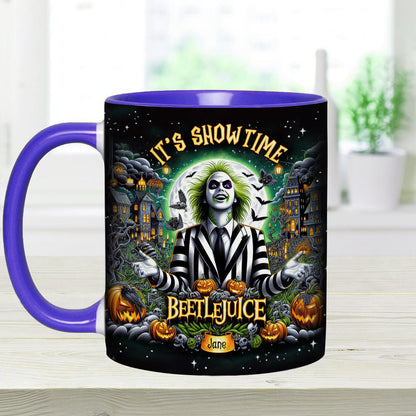 It's Showtime! - Personalized Accent Mug