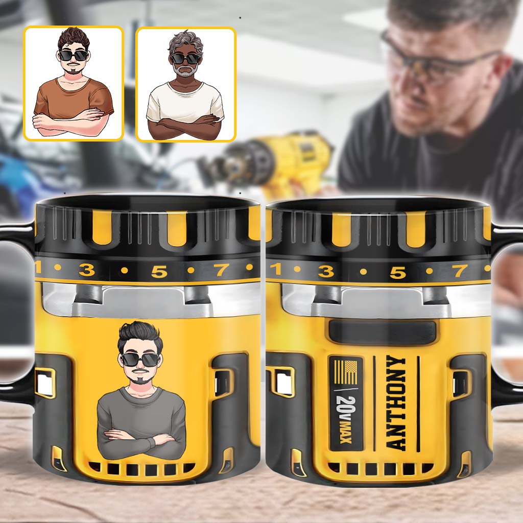 Mechanic Man - Personalized Mug