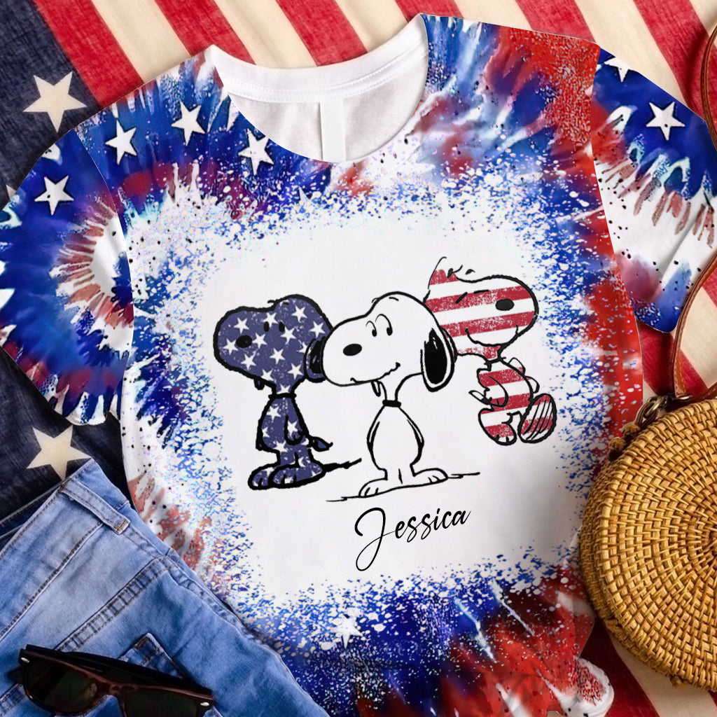 Red White Blue - Personalized All Over Shirt