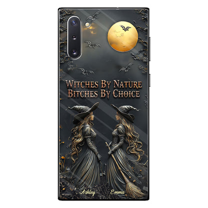 Witches By Nature Bitches By Choice - Personalized Bestie Phone Case
