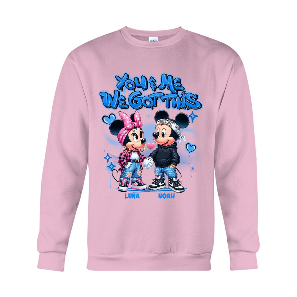 Mouse Couple - Mouse T-shirt And Hoodie