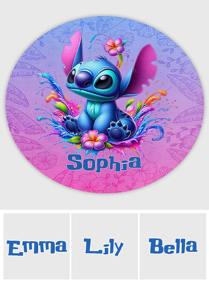Ohana Means Family - Personalized Ohana Round Rug