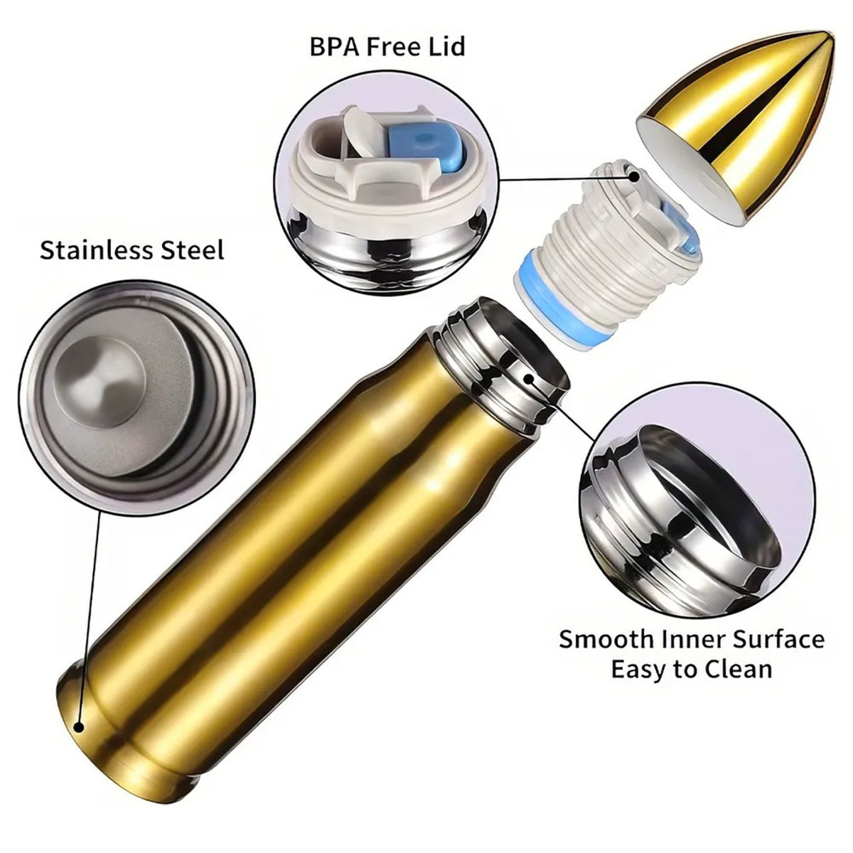 Bullets Can't Kill Freedom - Bullet Tumbler