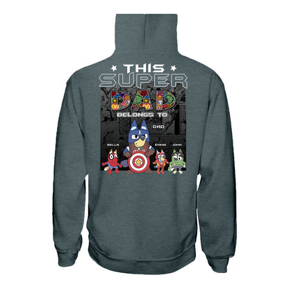 Super Dad - Personalized Father T-shirt and Hoodie