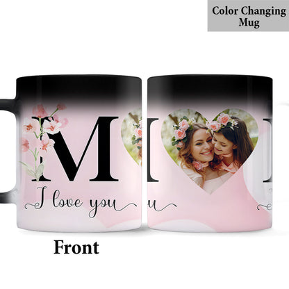 I Love You Mom - Personalized Mother Mug