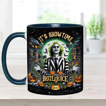 It's Showtime! - Personalized Accent Mug