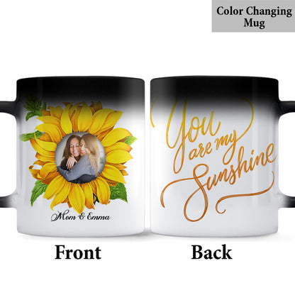 You Are My Sunshine - Personalized Mother Mug