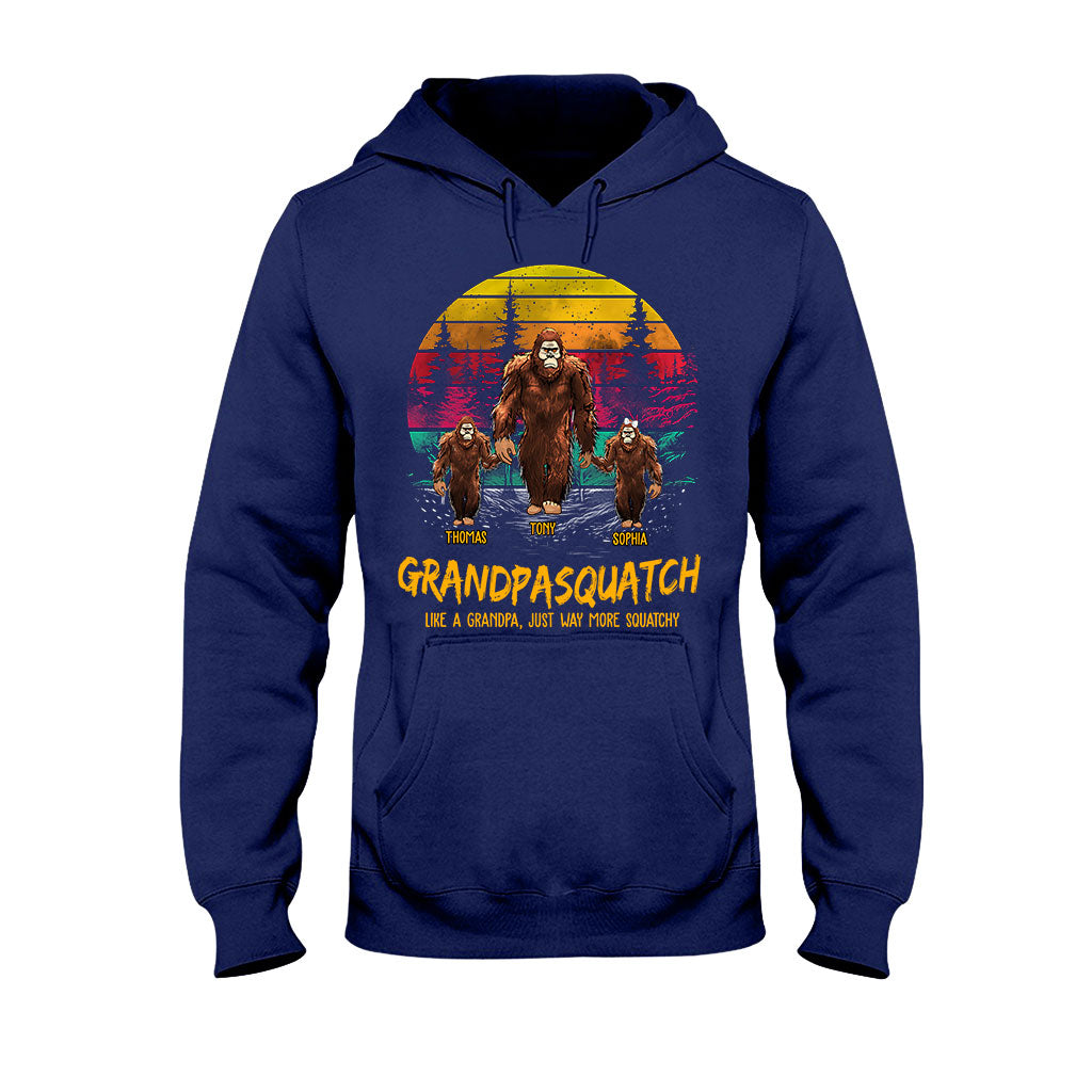 Papasquatch - Personalized Father T-shirt And Hoodie