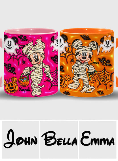 Happy Halloween - Personalized Mouse Accent Mug