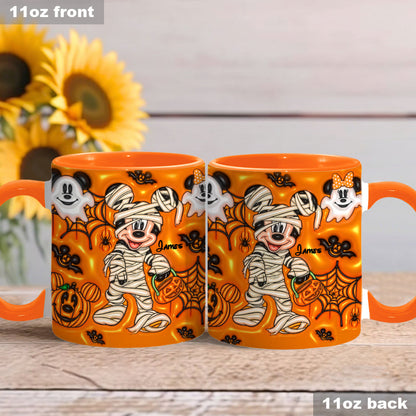 Happy Halloween - Personalized Mouse Accent Mug
