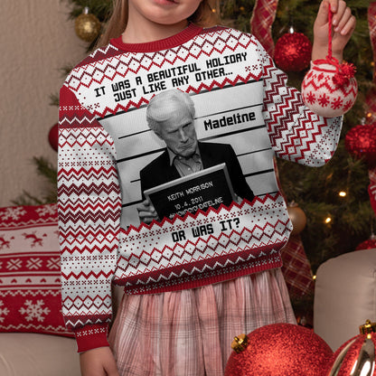 It Was A Beautiful Holiday - Personalized Ugly Sweater