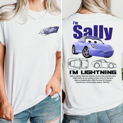 Sally Cars T-shirt And Hoodie