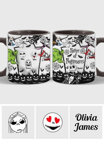 Mother Father Of Nightmares - Personalized Nightmare Accent Mug