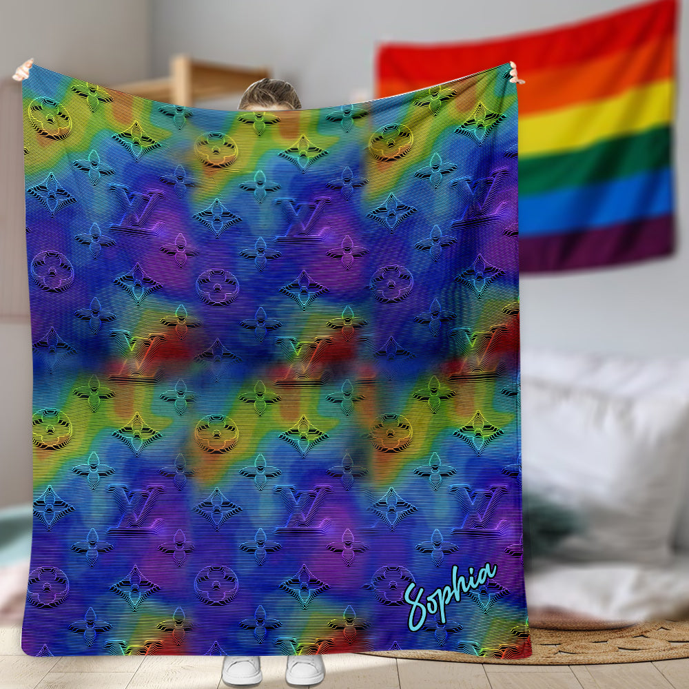 Pride - Personalized LGBT Support Blanket
