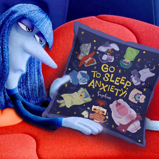 Go To Sleep - Personalized Throw Pillow