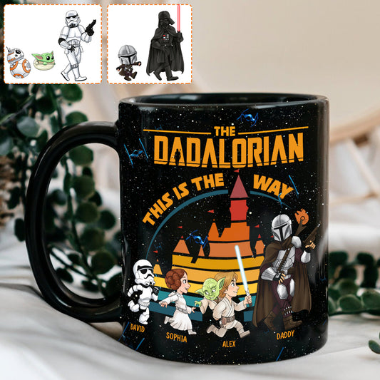 The Dadalorian This Is The Way - Personalized The Force Mug