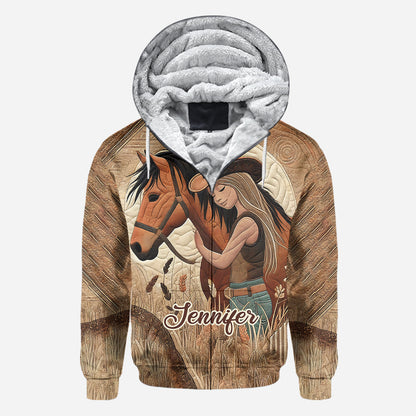 Horse Lovers - Personalized Horse All Over Shirt