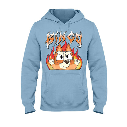 Fire Metal Rock - Mouse T-shirt And Hoodie