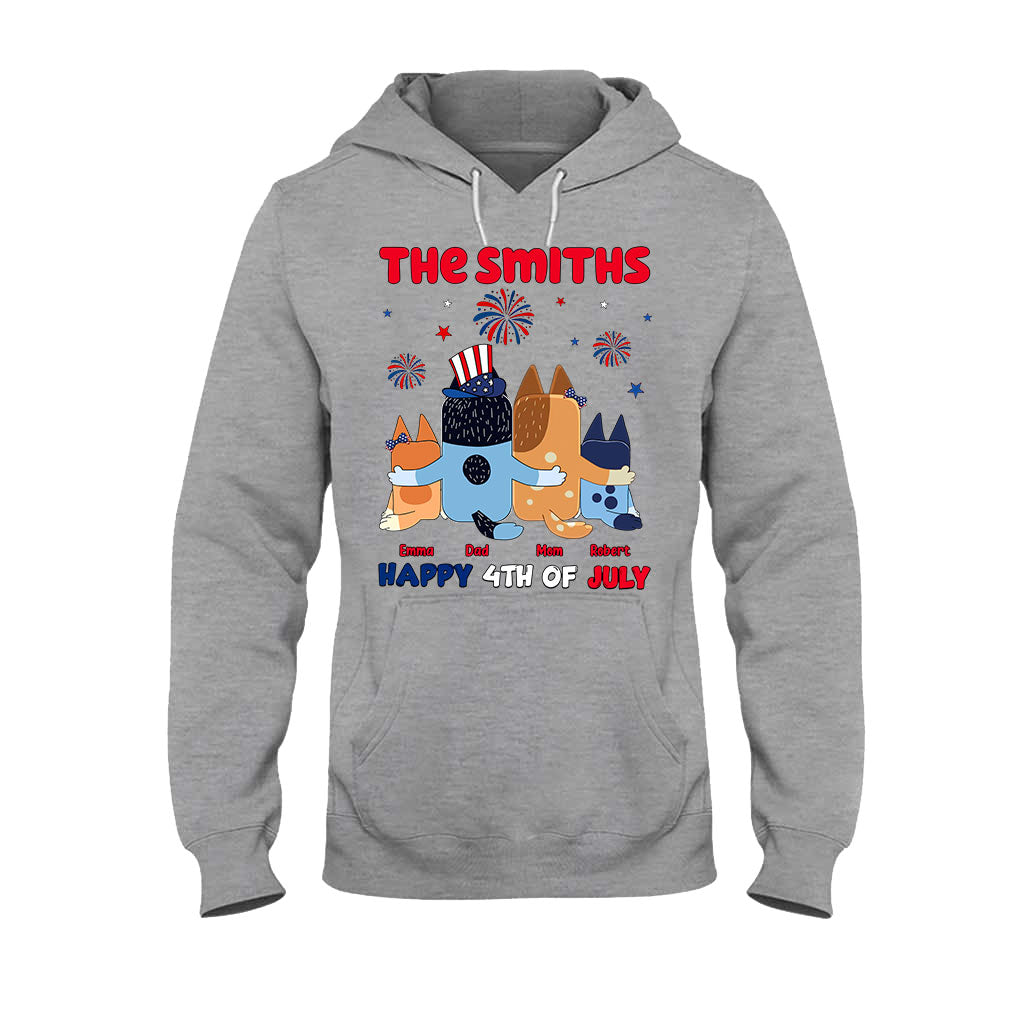 Happy 4th Of July - Personalized T-shirt And Hoodie