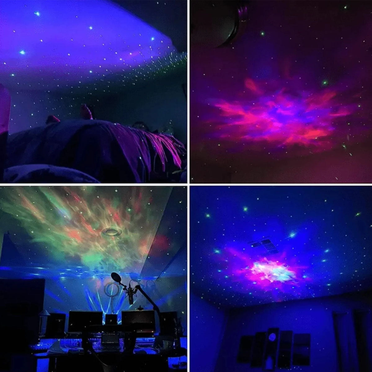 Beautiful Galaxy - Personalized Astronaut Projector Night Light