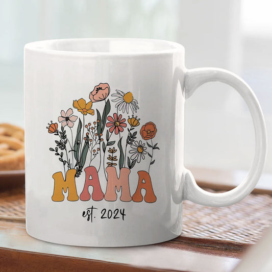 Mama Est. - Personalized Mother Mug