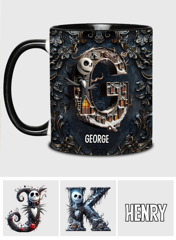 Nightmare Before Christmas - Personalized Nightmare Accent Mug