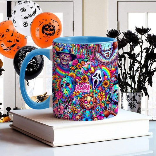 Colorful Horror - Personalized Accent Mug