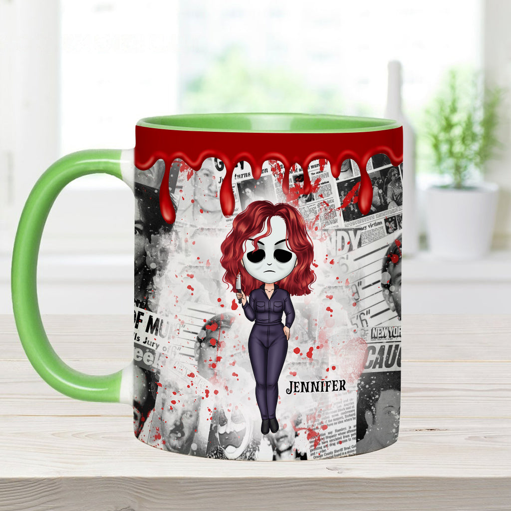 They'll Never Find You - Personalized Accent Mug