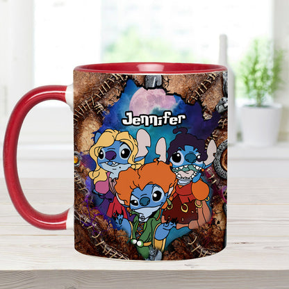 Just A Bunch Of Hocus Pocus - Personalized Ohana Accent Mug