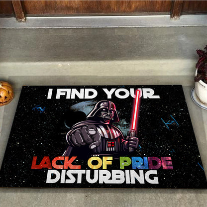 I Find Your Lack of Pride Disturbing - LGBT Support Doormat