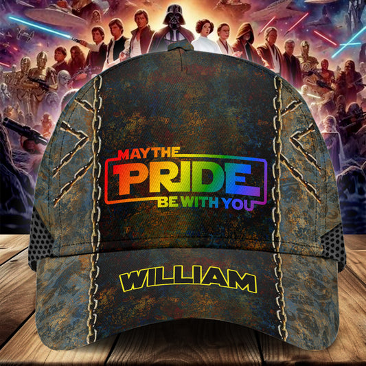 May The Pride Be With You - Personalized LGBT Support Classic Cap