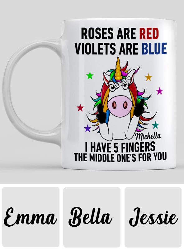 Roses Are Red - Personalized Sarcasm Mug
