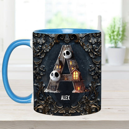 Nightmare Before Christmas - Personalized Nightmare Accent Mug
