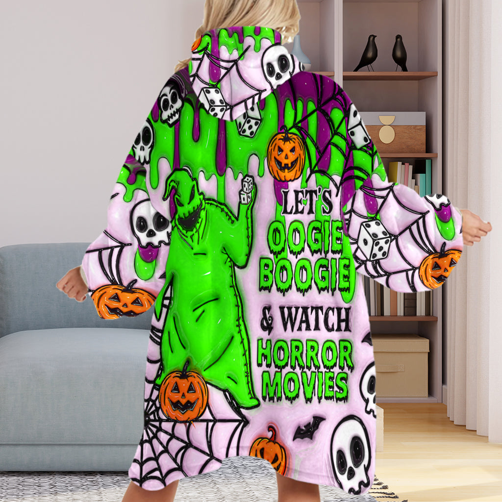 Let's Oogie Boogie - Personalized Blanket Hoodie
